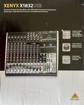 ｜期間限定セール｜Behringer X1832USB XENYX ミキサー Behringer Xenyx X1832USB USB Mixer | eBay