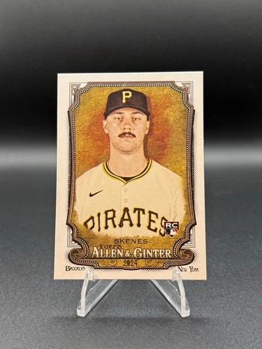 2024 Topps Allen & Ginter #282 PAUL SKENES Pittsburgh Pirates Rookie Card RC