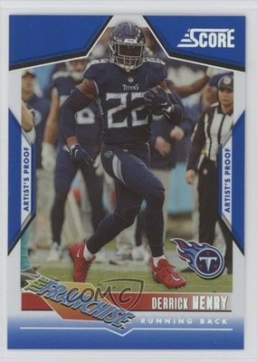 2023 Score The Franchise Artist's Proof 7/35 Derrick Henry #31 g2u