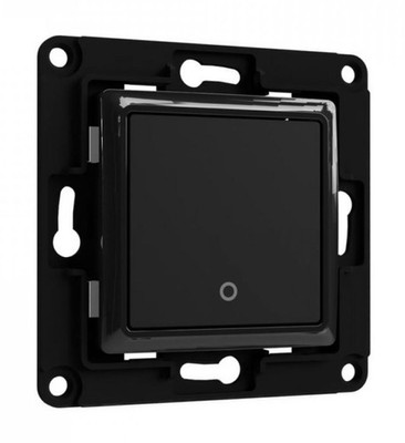 Shelly Wall Switch, 1-fach, schwarz