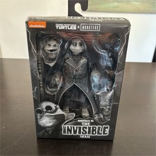 NECA TMNT x Universal Monsters Donatello Invisible Man Action Figure 2023