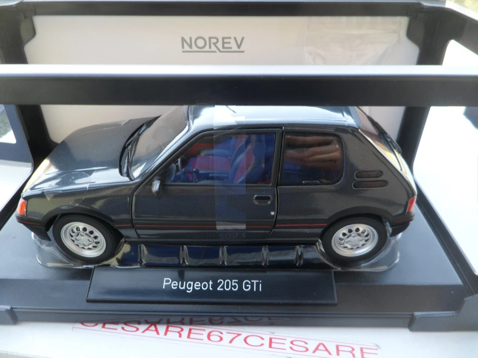 1/18 NOREV PEUGEOT 205 GTI 1.6 1989 - NEW - Immagine 2 di 2