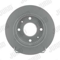 2X Jurid 562574JC Bremsscheibe FüR Mitsubishi Smart