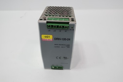 Mean Well DRH-120-24 Power Supply 5a Amp 24v-dc 400-500v-ac