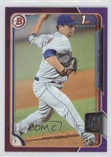 2015 Bowman Prospects Purple 103/250 TJ Chism #BP77 z6b