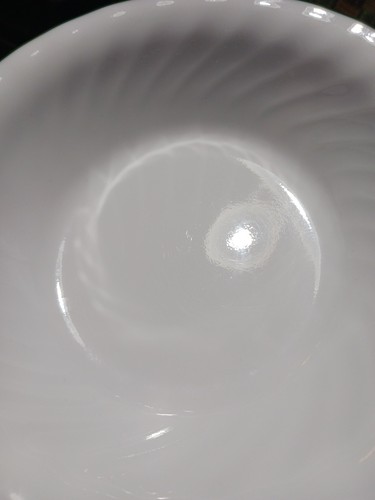 4 Corning Ware Corelle Callaway Ivy 7 1/4" Green Rim Swirl Cereal Soup Bowls - Picture 7 of 14