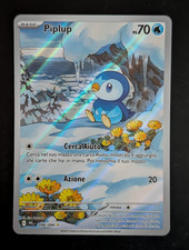Carta Pokemon PIPLUP 098/094 Fiamme Spettrali PFL Illustration Art Holo ITA NM