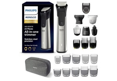 Philips Norelco Multigroom 9000 All-in-One Trimmer 23pc Open Box (NEW) MG9520/50