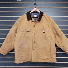 VTG Steiner Mens United Garment Workers America Chore Jacket Coat Lined USA MADE