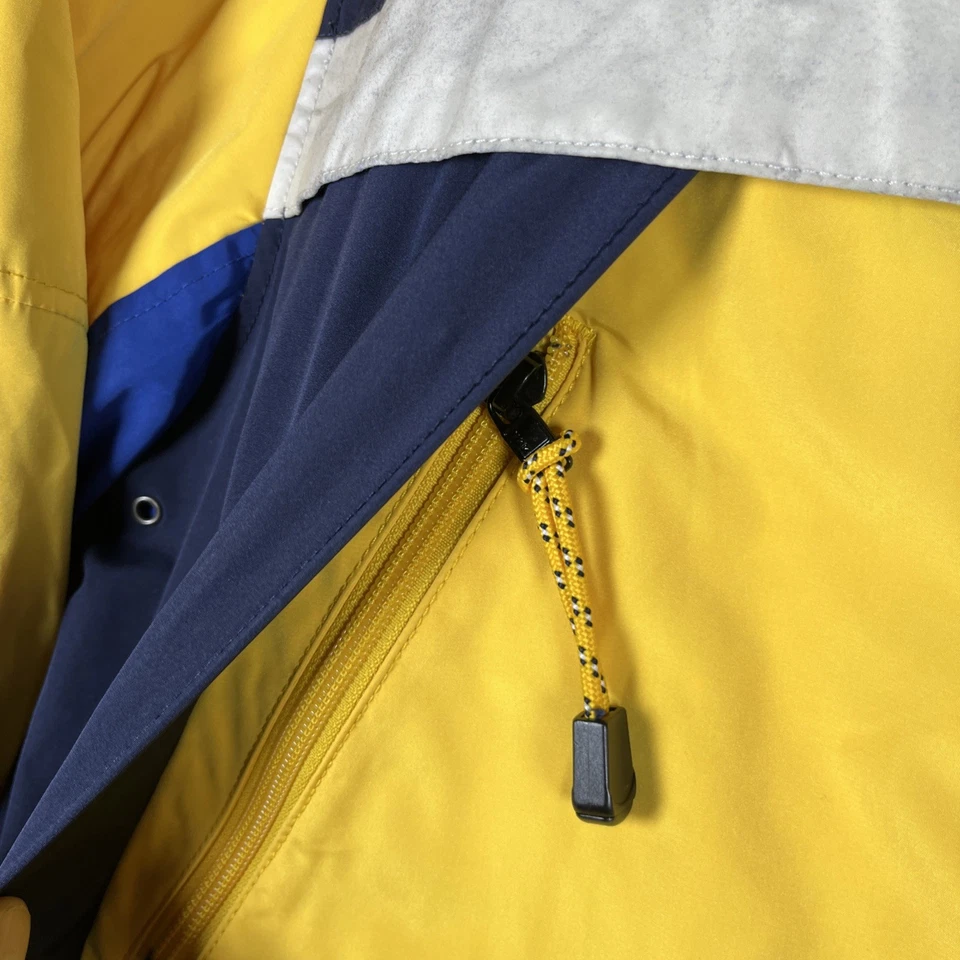 Tommy Hilfiger Cold Stop Water Stop Chaqueta Hombre’s XL Amarillo Peso Pesado Y2K  Foto 3 de 4