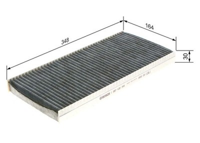 BOSCH Aktivkohleinnenraumfilter 1 987 432 345 1987432345 R2345