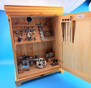 G. Boley 6mm Cabinet Box Watchmakers Lathe Kit Germany