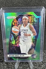 2024 Panini Prizm WNBA - Myisha Hines-Allen #20 Green Prizm