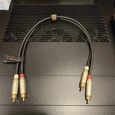 WORLDS BEST CABLES 1.5Foot RCA Cable Pair - Made with Canare L-4E6S, 