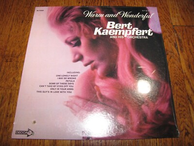 BERT KAEMPFERT AND HIS ORCHESTRA - WARN AND WONDERFUL - SEALED DECCA RECORDS LP