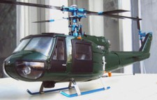 Bell UH1C-Rumpf für 450er, T-Rex-X L, Dragonfly36 etc