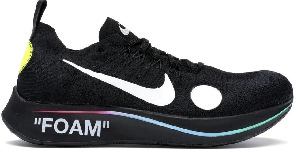 希少　NIKE x off white ZM FLY MERCURIAL ナイキ Nike Off-White x Zoom Fly Mercurial Flyknit Black for Sale