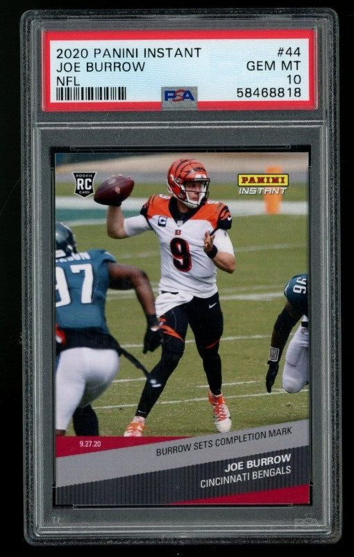 Joe Burrow Panini Instant NFL #44 Base