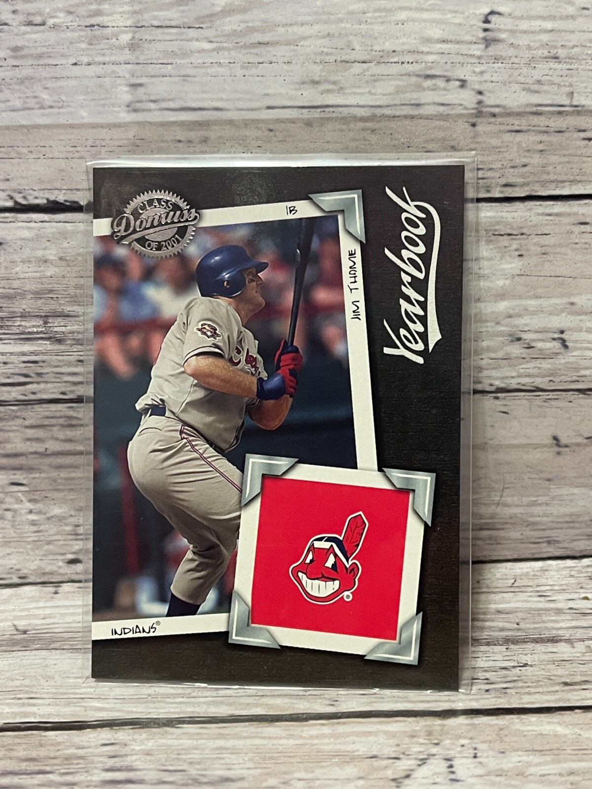 2001 Donruss Class of 2001 Yearbook #YB15 Jim Thome