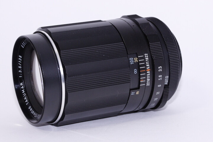 EXC+++++ ] Asahi OPT Super Multi Coated Takumar 135mm f/3.5 Lens