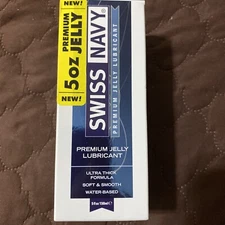 Swiss Navy Premium Jelly Lubricant Water Based Ultra Thick Formula 5 Oz