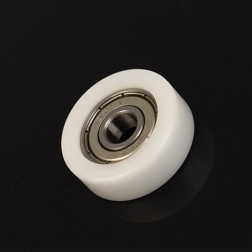 1Pcs 608 ZZ 8*30*10mm Nylon Round Type Roller Wheel POM Wrapped Bearing Pulley - Picture 4 of 12