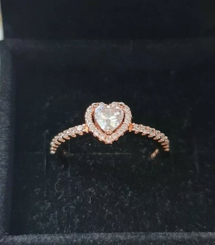Genuine Rose Gold Sparkling Elevated 