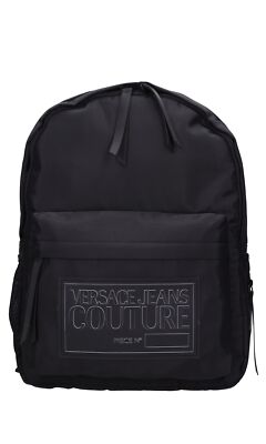 75YA4B60-ZS932 VERSACE JEANS COUTURE Men's Black Backpacks BF0156_VERS
