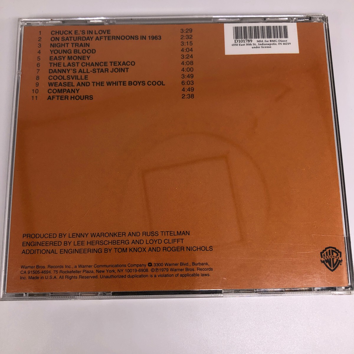 洋楽 Rickie Lee Jones / Europe 1982 CD Rickie Lee Jones – Europe 1982 – CD (Album), 2001 [r11100270