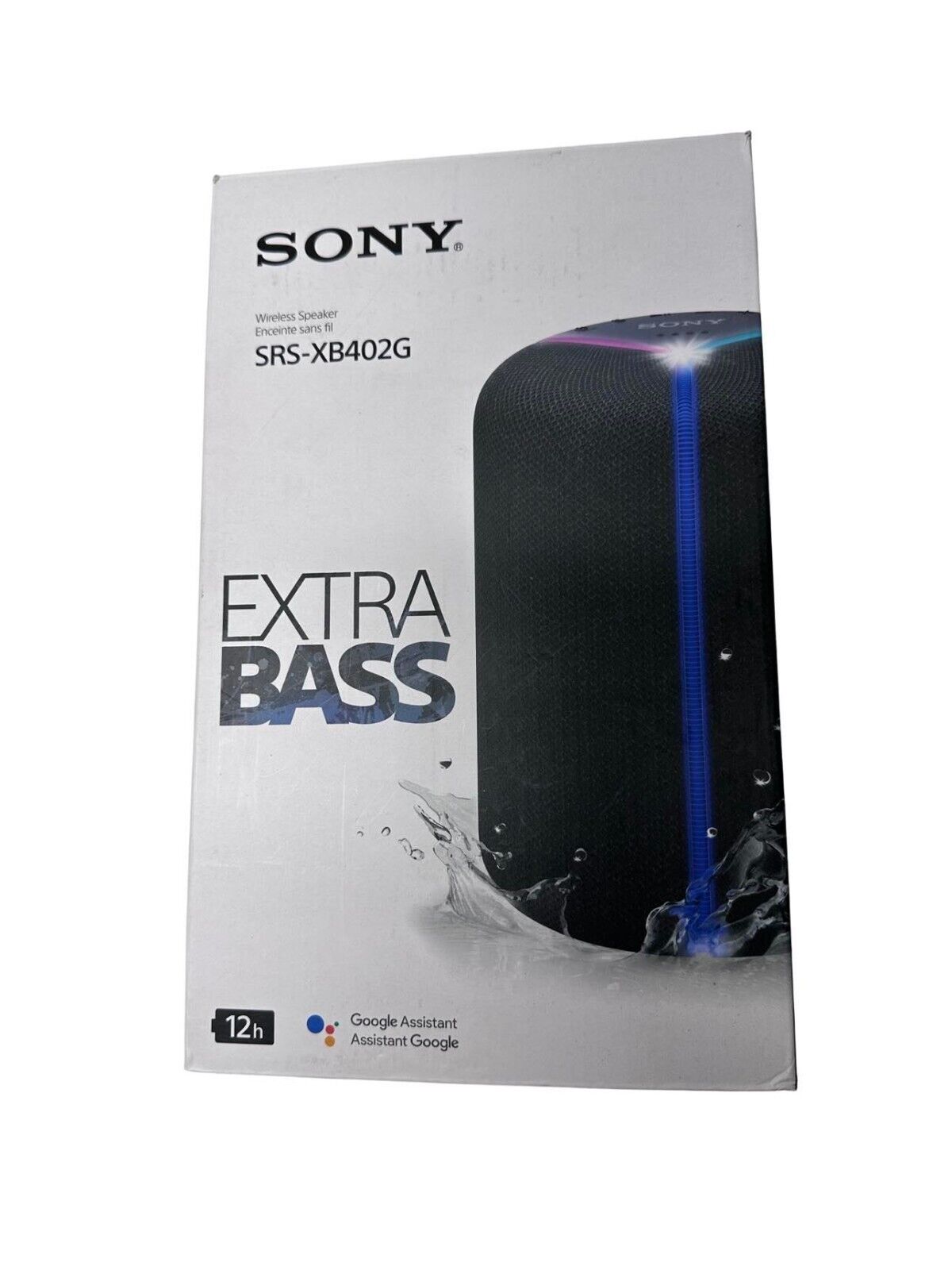 Sony SRS-XB402M Google Assistant Bluetooth Speaker for sale online 