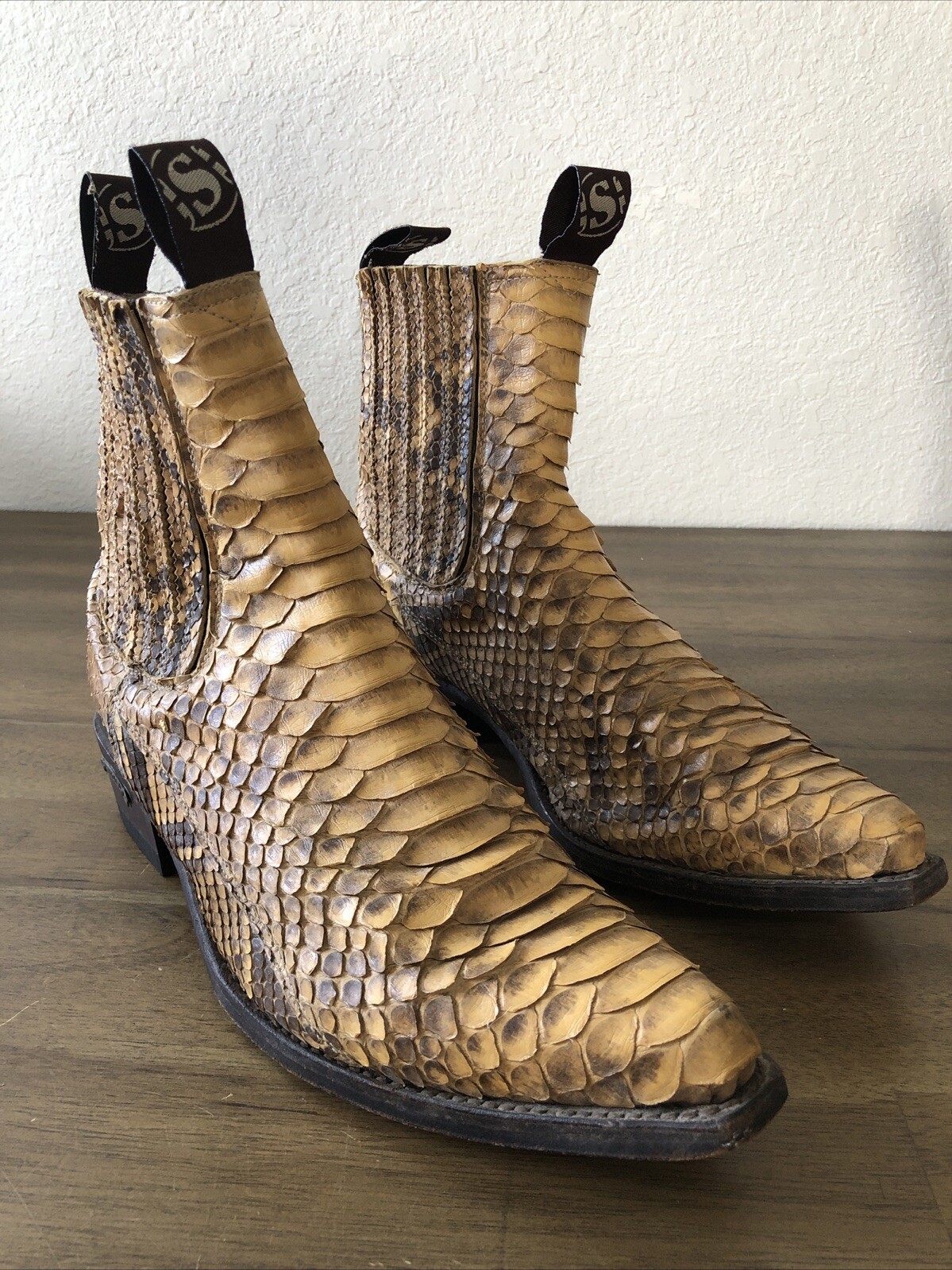 “SENDRA” Python Cowboy Boots for men size 10