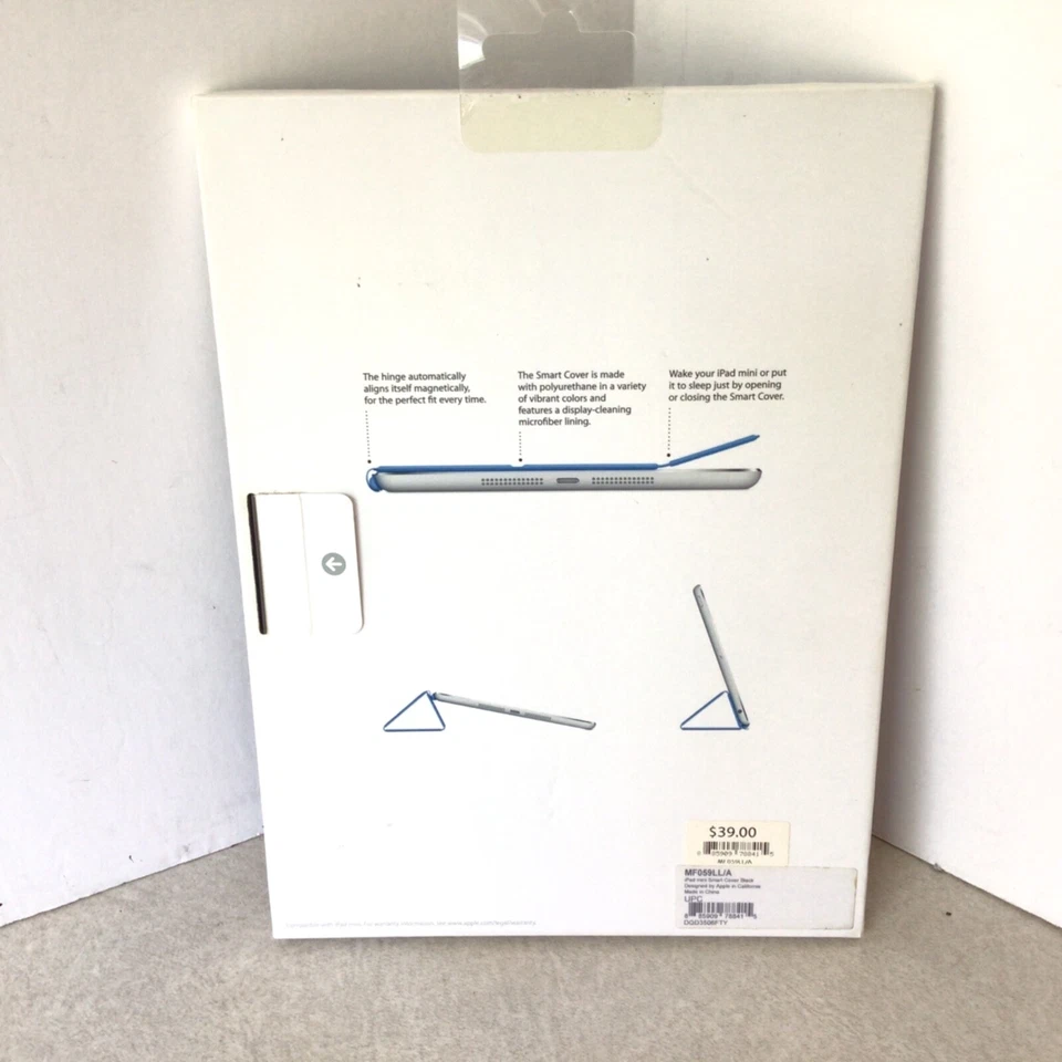 Genuine Apple iPad Mini Smart Cover New In Box MF059LL/A In Black - Image 3 of 4