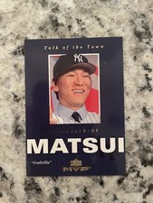 Hideki Matsui 2003 Upper Deck MVP Talk Of The Town
