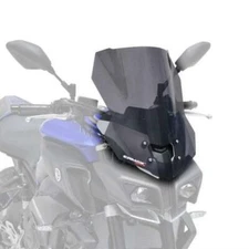 Ermax Touring Screen Windshield Dark Smoke Yamaha MT-10 & SP 2016 - 2021