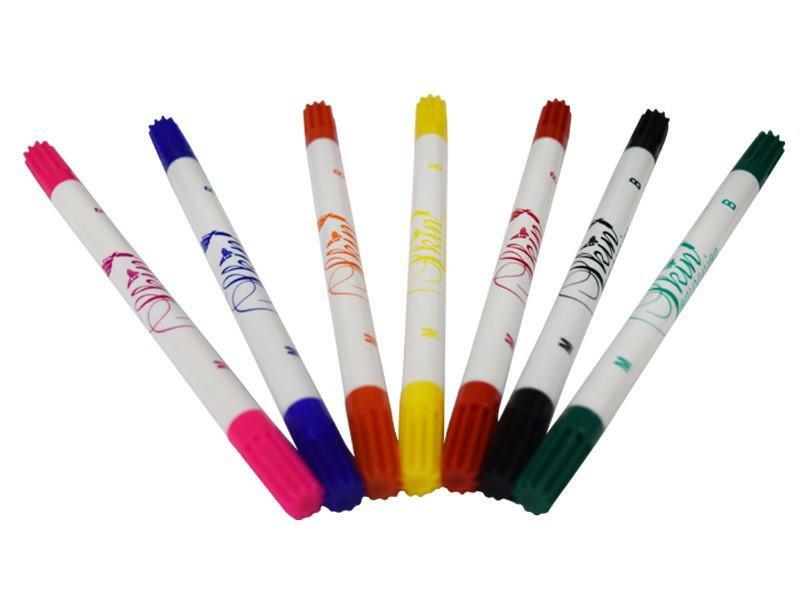 Skin Companion Twin Tip Tattoo Pen - Set of 6 + 1 Pc Free