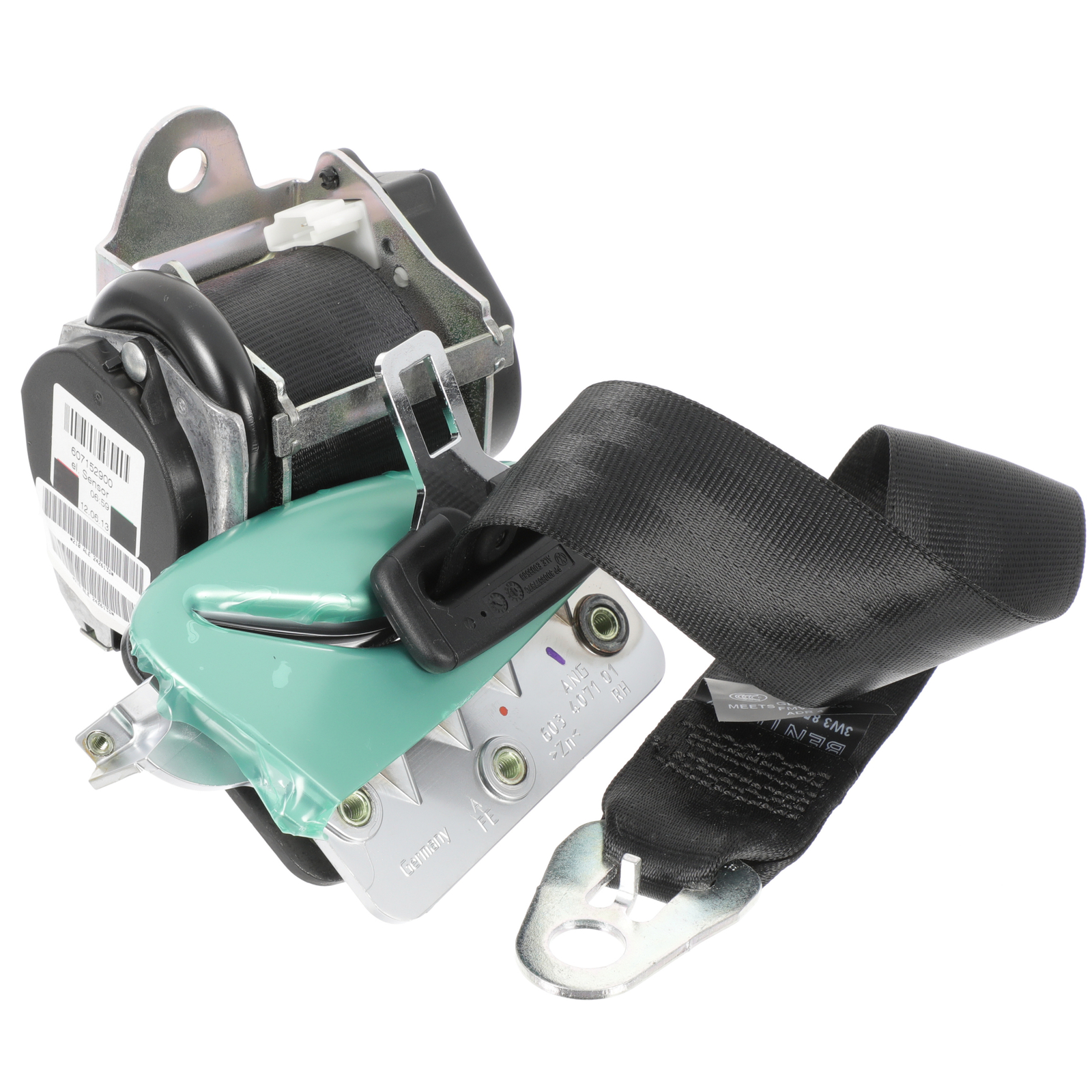GENUINE BENTLEY Continental GT Seat Belt And Retractor With Sensor 3W3857706CHCP
