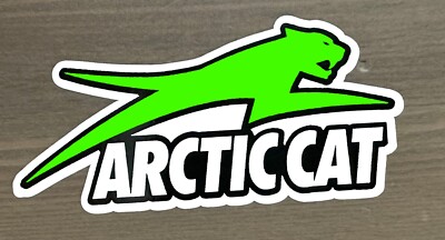 ARCTIC CAT STICKER FOR PHONE CLEAR BACKGROUND HELMET LAPTOP HARD HAT STICKER 