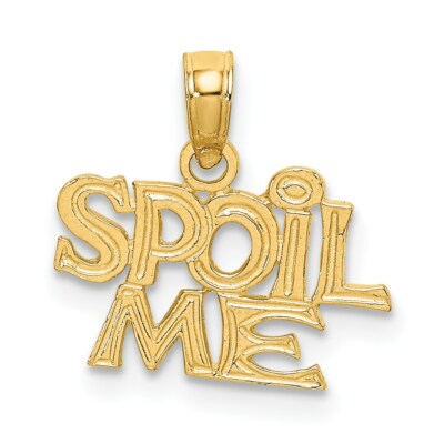 14K Gelbgold Spoil Me Anhänger
