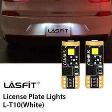 T10 194 168 W5W 2825 LED License Plate Light Bulb White for Kia Forte 2022 6000K