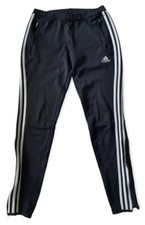 Adidas Climacool Activewear Pants Women's Size Small Side Logo Tapered Pockets
