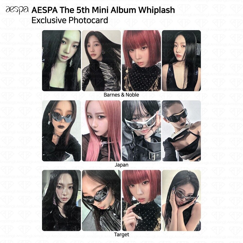 Aespa The 5th Mini Album Whiplash Barnes&Noble Japan Target Aespa The 5th Mini Album Whiplash Barnes&Noble Japan Target