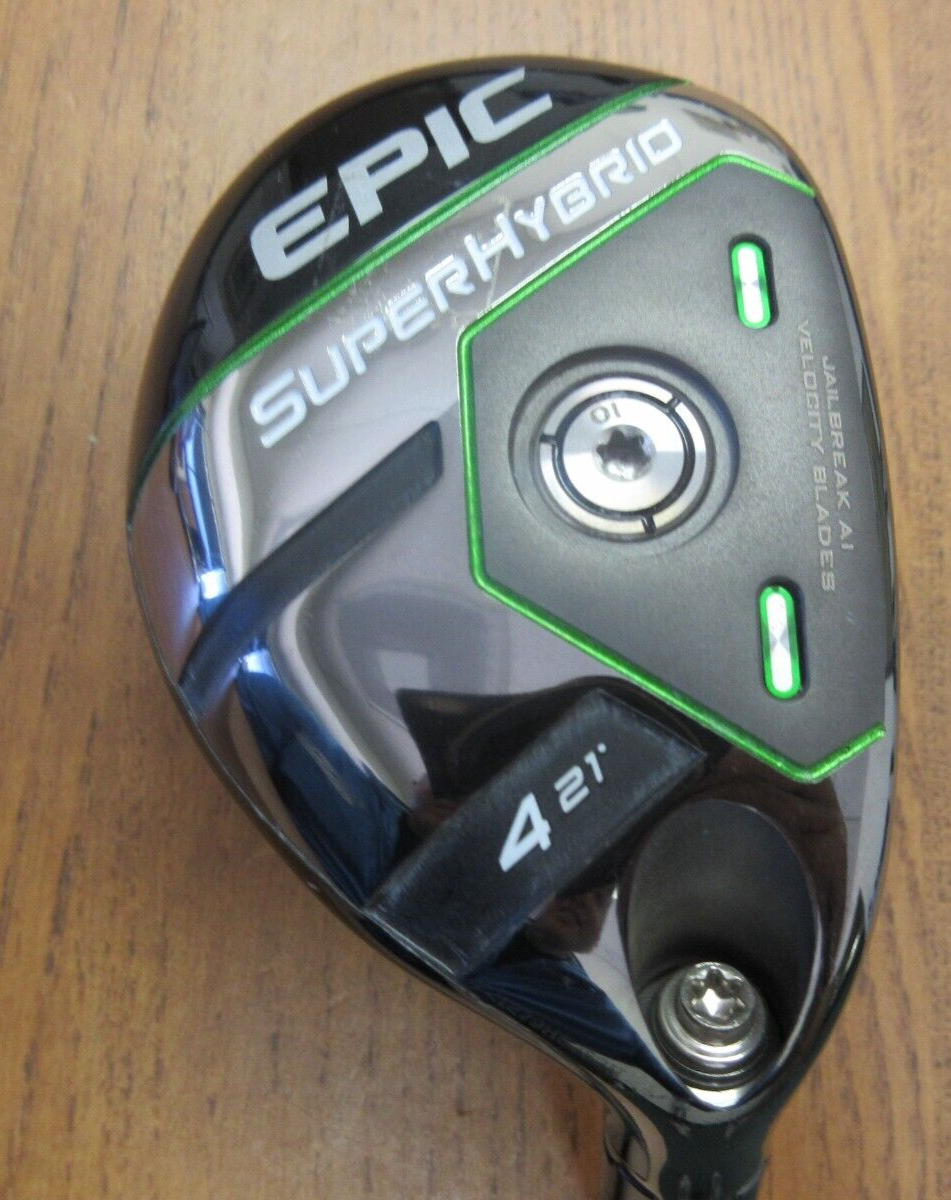 USED CALLAWAY Japan EPIC SUPER HYBRID 21° #4 Diamana 55 USED CALLAWAY Japan EPIC SUPER HYBRID 21° #4 Diamana 55