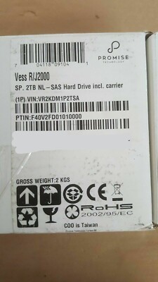 Promise Technology 2 TB Internal Hard Drive VR2KDM1P2TSA UR