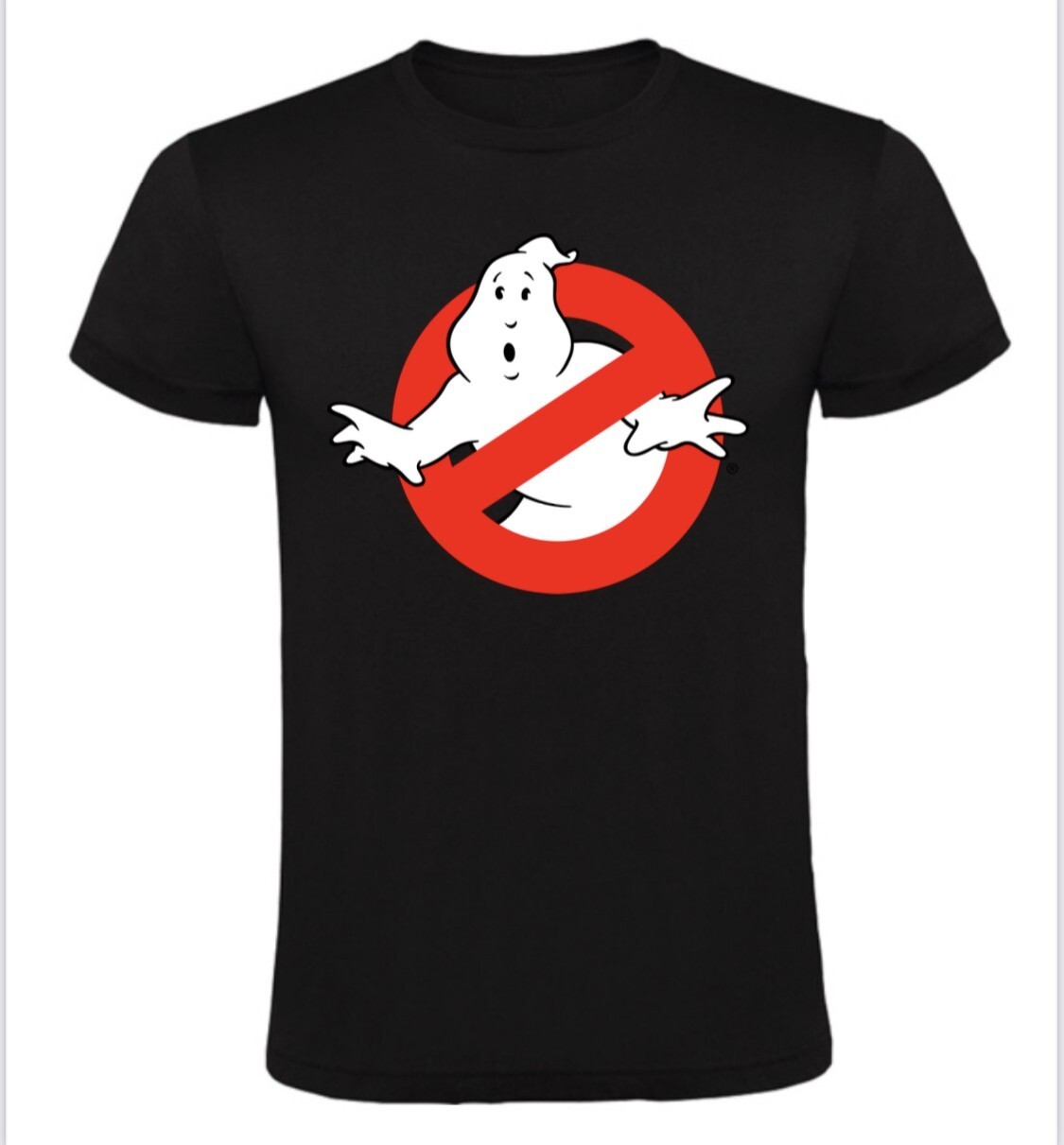 Camiseta Cazafantasmas GhostBusters Pelicula camisa polo T-shirt fantasma logo
