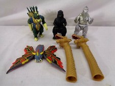 Vintage Lot 5 Godzilla Toho Mecha 1994 1995 Trendmasters Mothra Gigan 4"