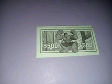 Milton Bradley Operation Hulk Replacement Money 14 $500 Bills 2008