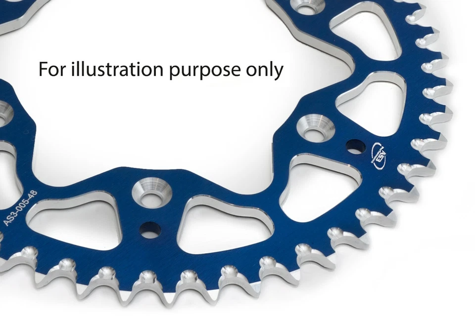 PIÑÓN TRASERO AS3 para TM MX EN 125 144 250 300 450 530 1999-2020 49T Foto 2 de 4