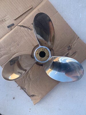 10.38 X18P CHOPPER | 48-43592A71 Outboard Boat Prop fit Mercury 25-60hp 13spline