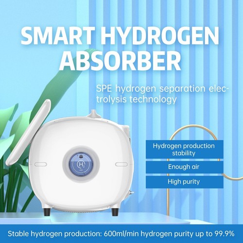 H2 Inhalation Hydrogen Generator 99.99% Purity 900ml/min SPE/PEM Ionizer Machine - Picture 3 of 10