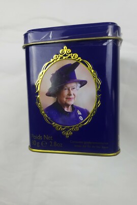 Queen Elizabeth II Of Great Britain Tin English Breakfast Tea 40